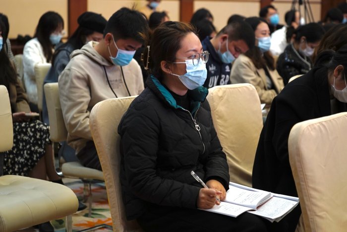 学习贯彻党的二十大精神湖北省委宣讲团走进武昌理工学院(图6)