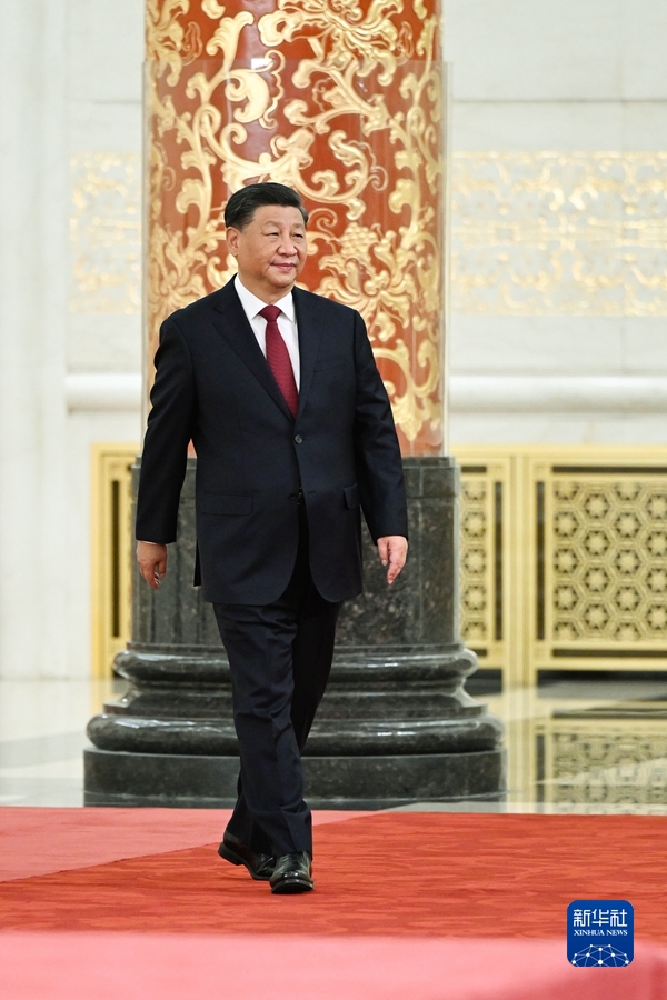 习近平在二十届中共中央政治局常委同中外记者见面时强调 始终坚持一切为了人民一切依靠人民 以中国式现代化全面推进中华民族伟大复兴(图3) 习近平在二十届中共中央政治局常委同中外记者见面时强调 始终坚持一切为了人民一切依靠人民 以中国式现代化全面推进中华民族伟大复兴(图3)